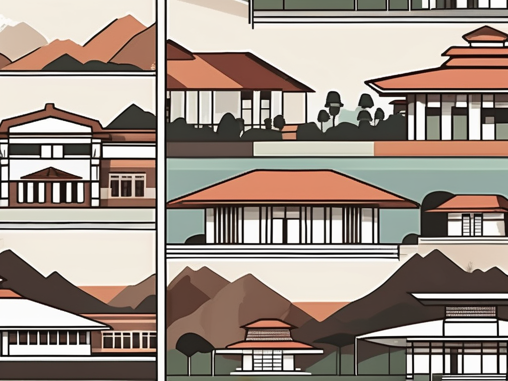 A classroom setting in malaysia with a chalkboard