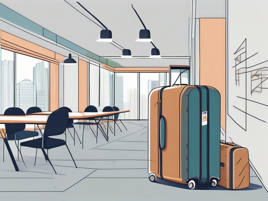 A typical bangkok cityscape with iconic landmarks