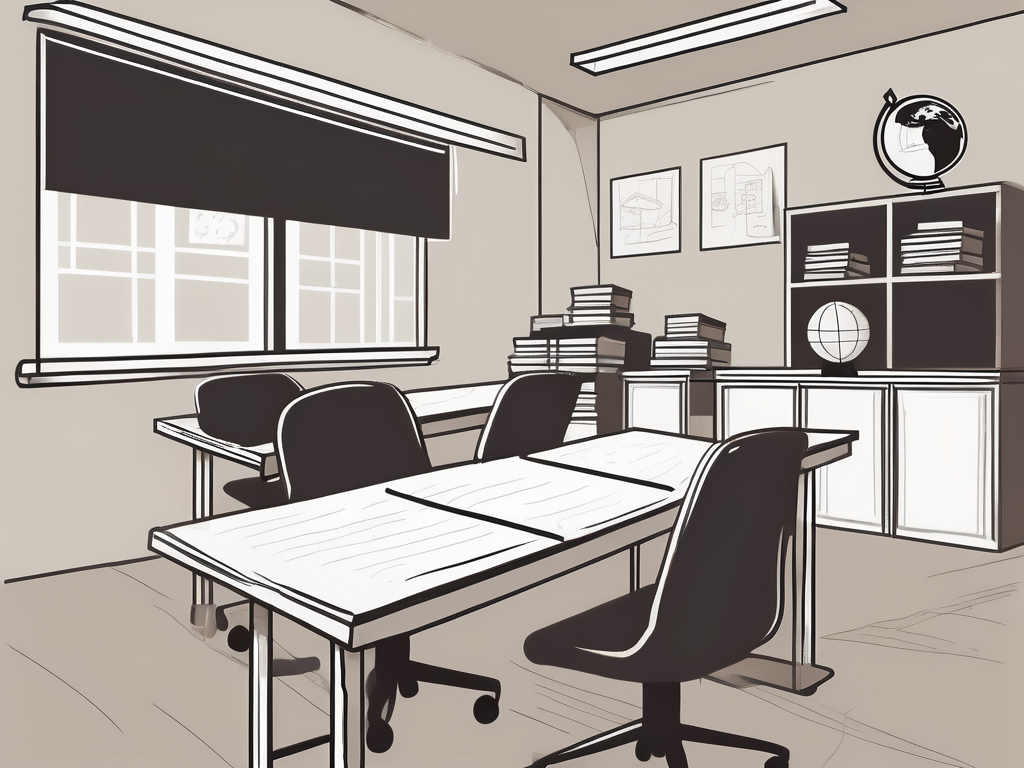 A classroom setting in singapore