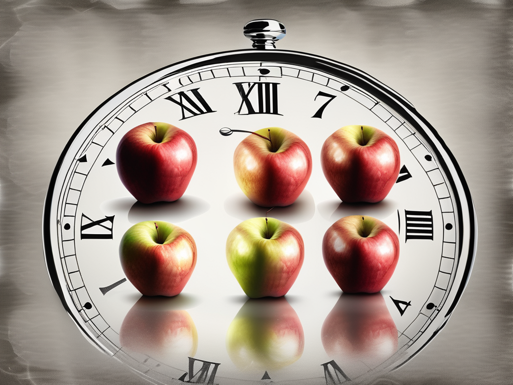 Seven apples in a row out of ten