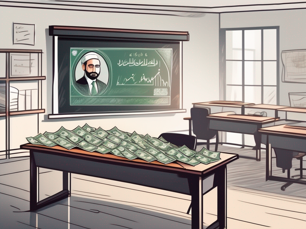 A ladder symbolising career advancement