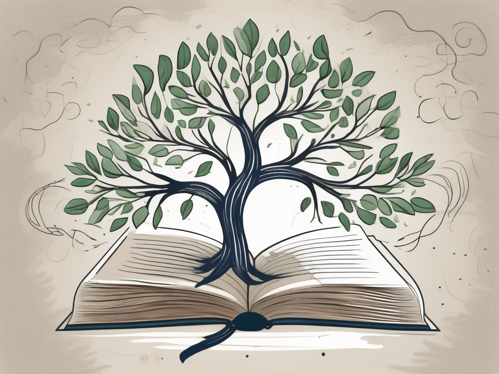 A tree with six branches