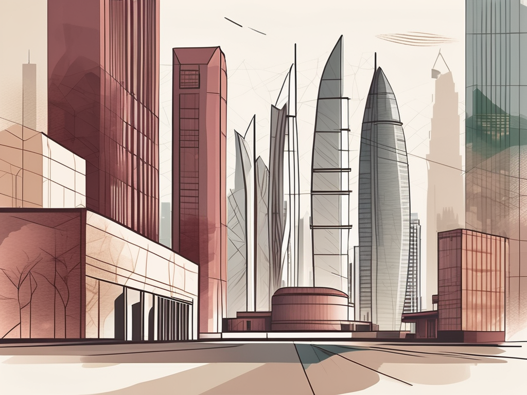 Five different school buildings