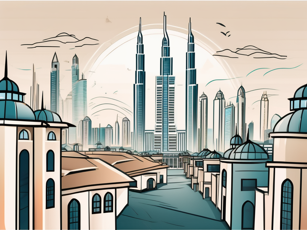 A classroom setting in malaysia with various elements like a chalkboard with lesson plans