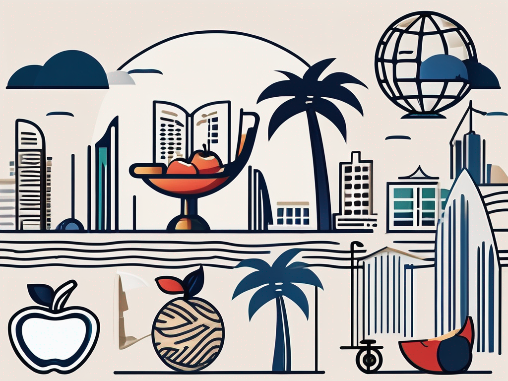 A classroom setting in singapore with a teacher's desk