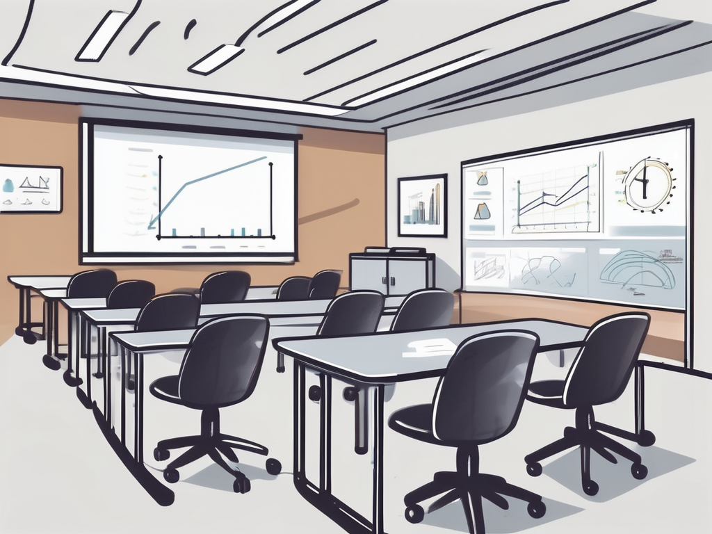 A modern classroom in dubai