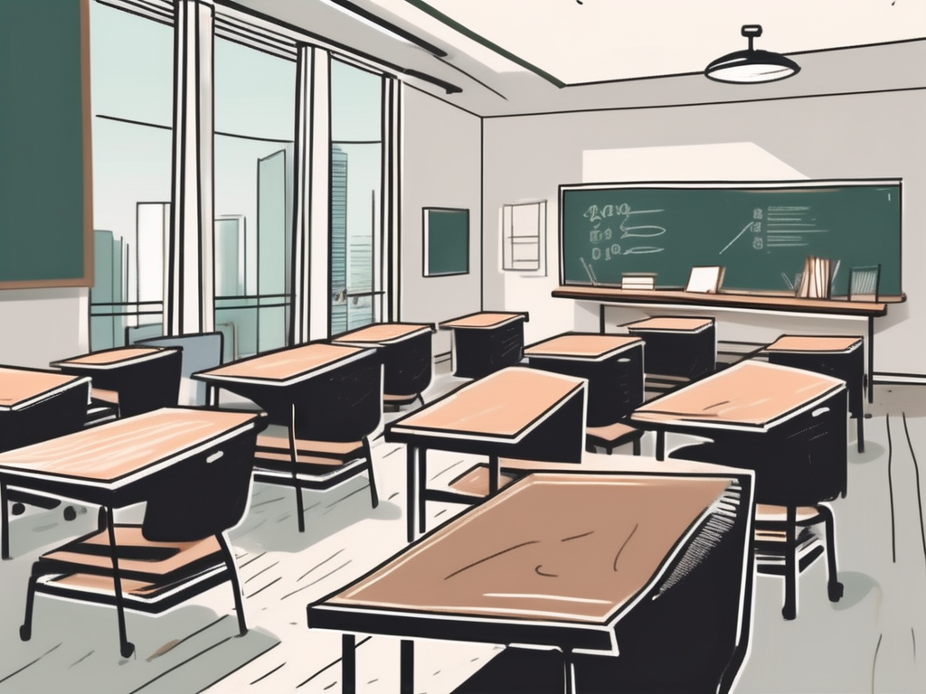 A classroom in singapore