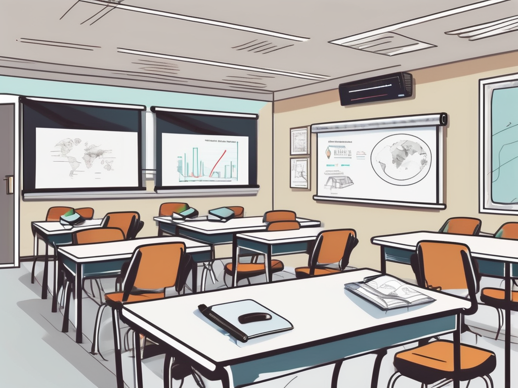 A well-organized classroom in malaysia