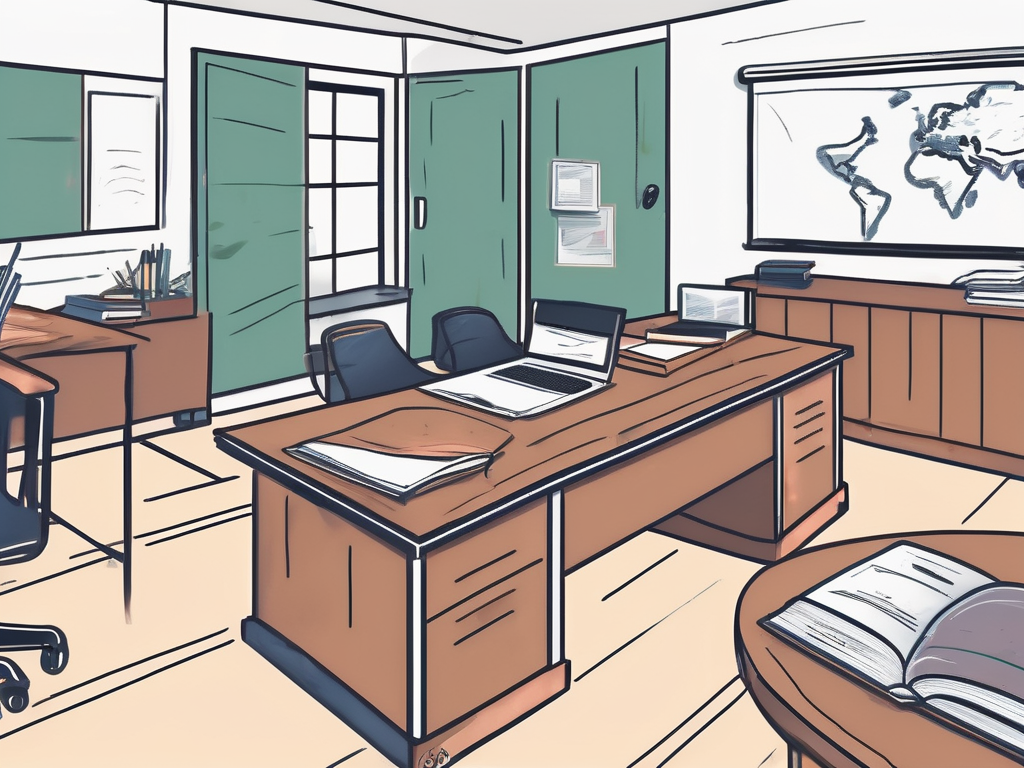 A classroom setting in singapore