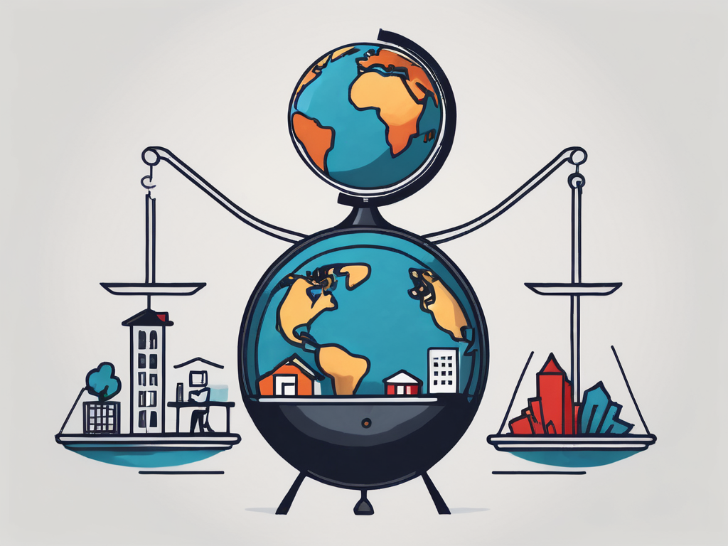 A balanced scale
