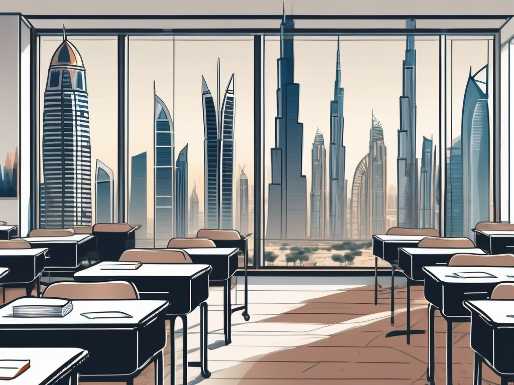 A classroom scene in bangkok