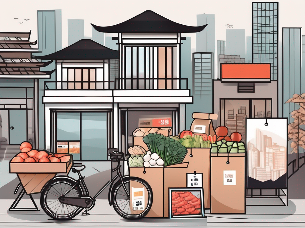 Various everyday items such as groceries