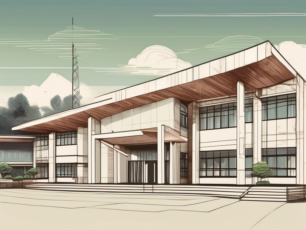 Five different school buildings