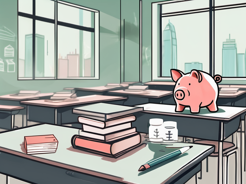 A classroom setting in hong kong with various educational tools