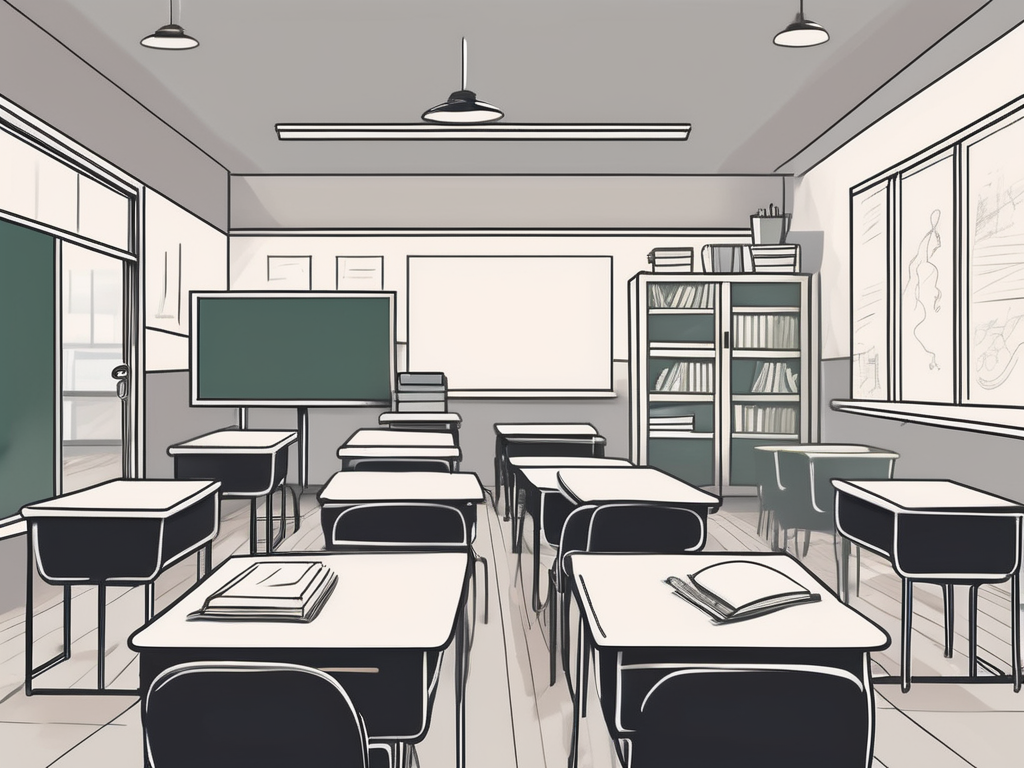 A classroom scene in singapore