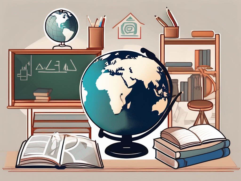 A diverse classroom setting in thailand