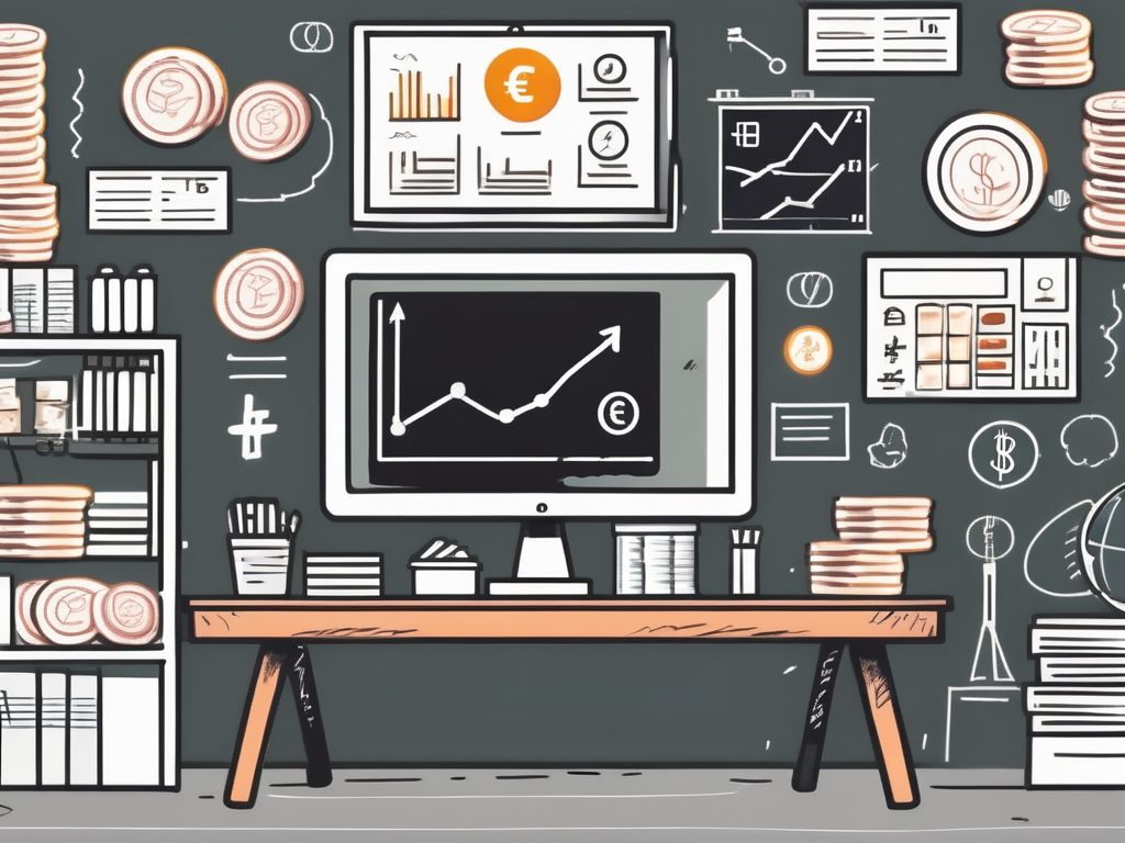 A classroom setting with thai cultural elements