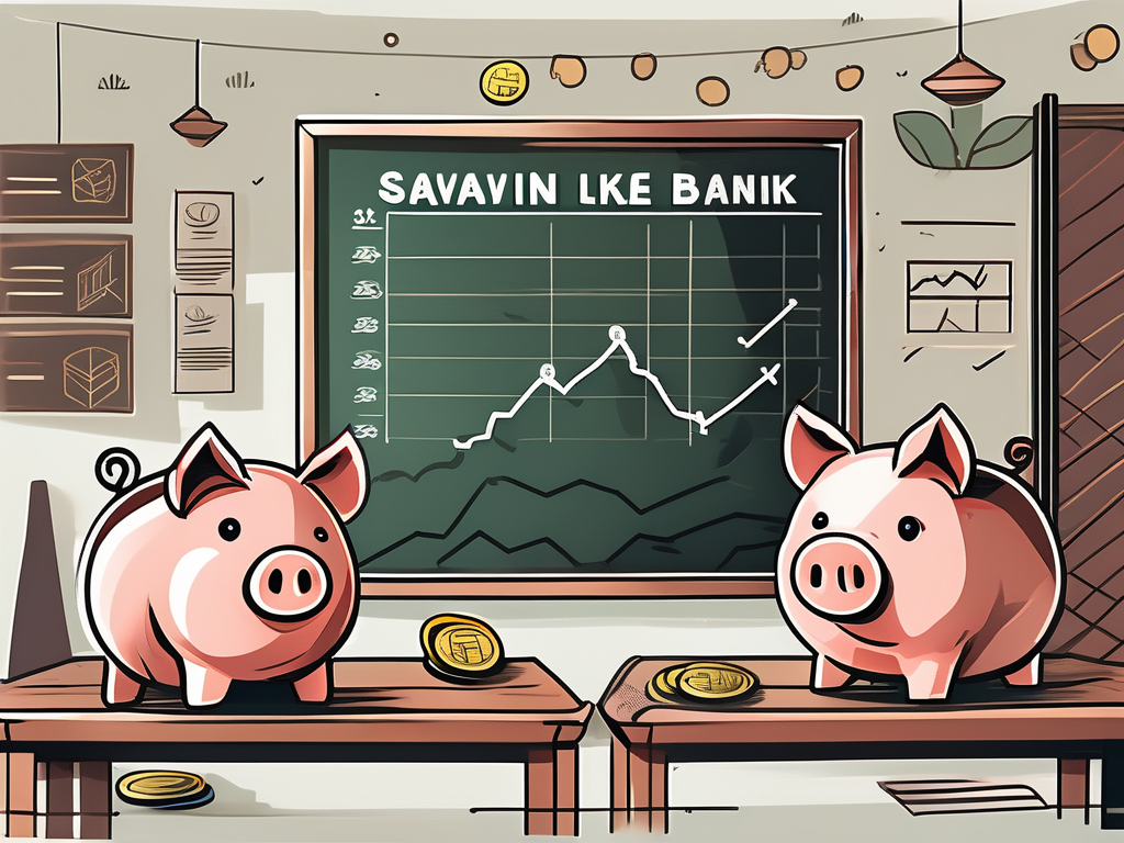 A traditional thai classroom setting with a chalkboard