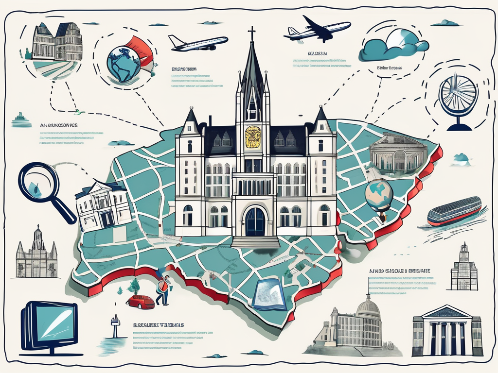 A symbolic representation of belgium