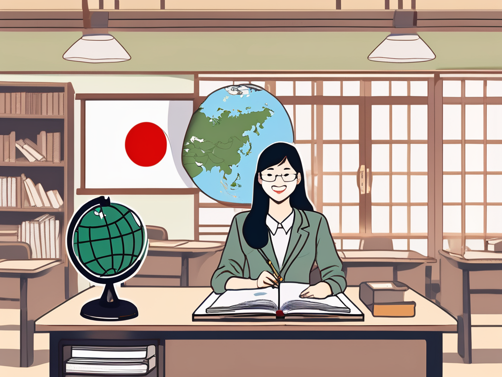 A balanced scale with books on one side and a graduation cap on the other