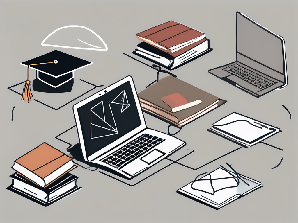 A diverse range of education tools like books