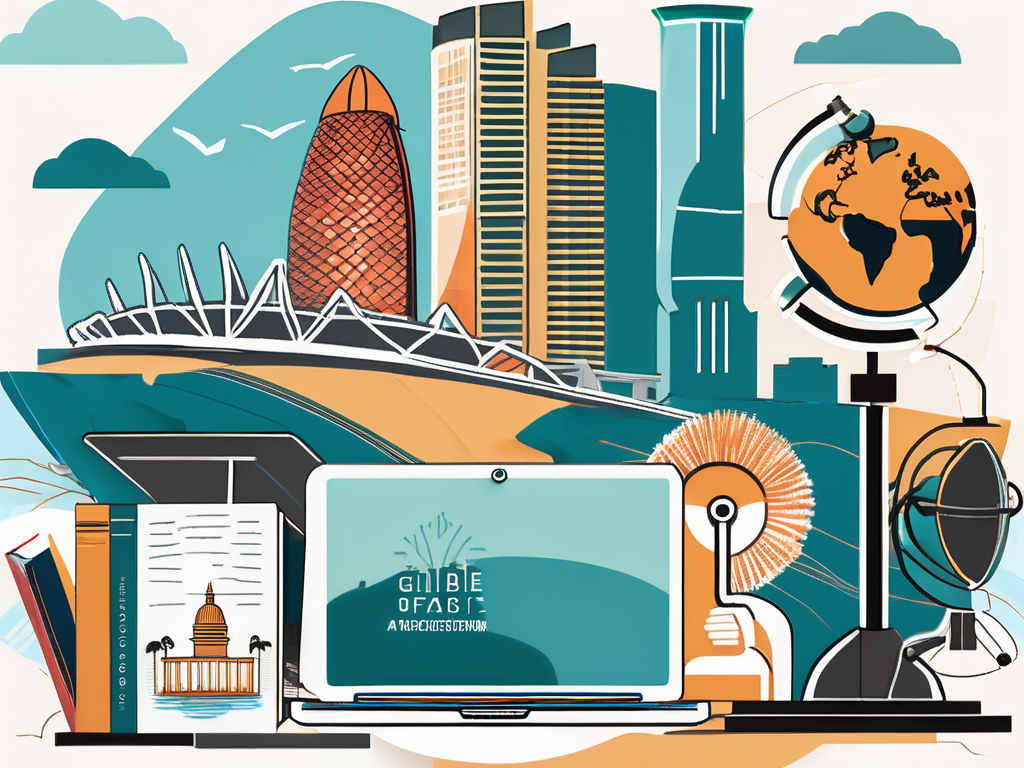 A diverse set of educational tools like books