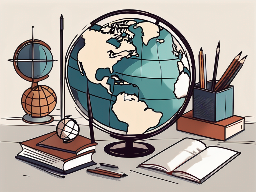 A classroom setting with diverse educational tools