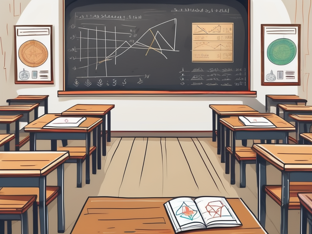 A classroom setting with diverse cultural elements unique to thailand