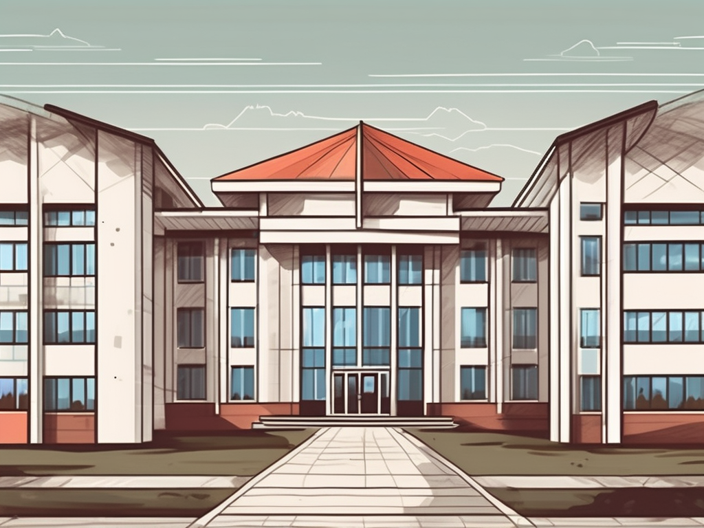 Five different school buildings