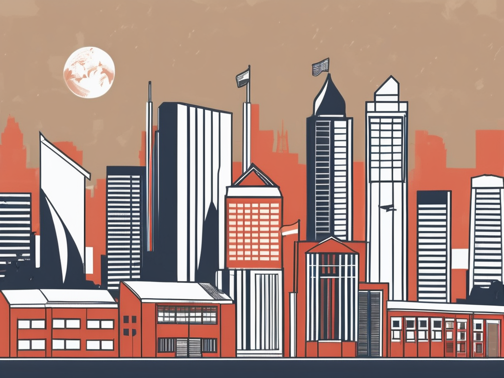 A peaceful classroom setting in hong kong with a computer displaying various mental health support symbols