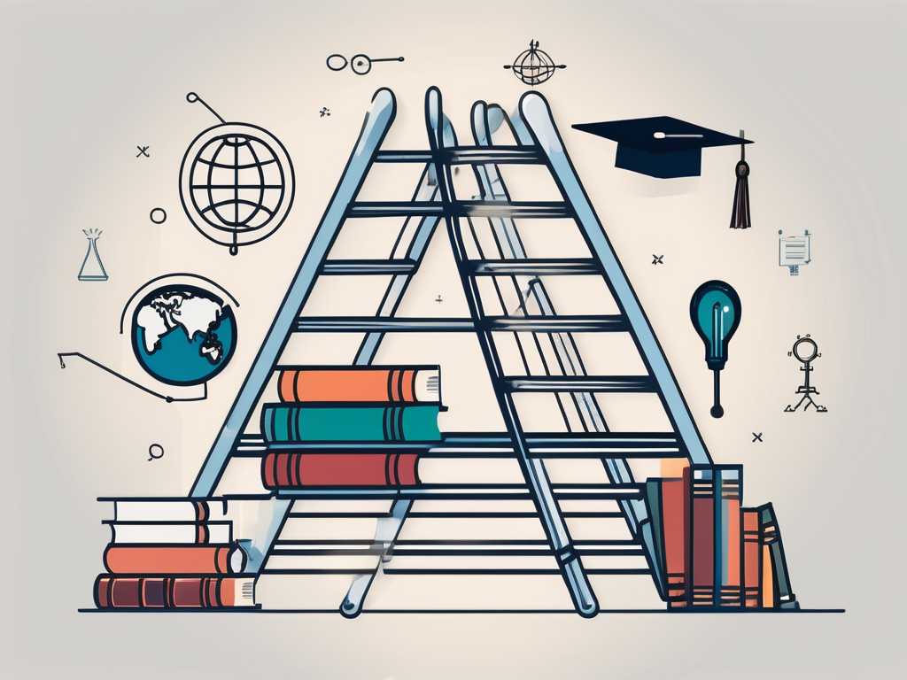 A ladder symbolizing professional development