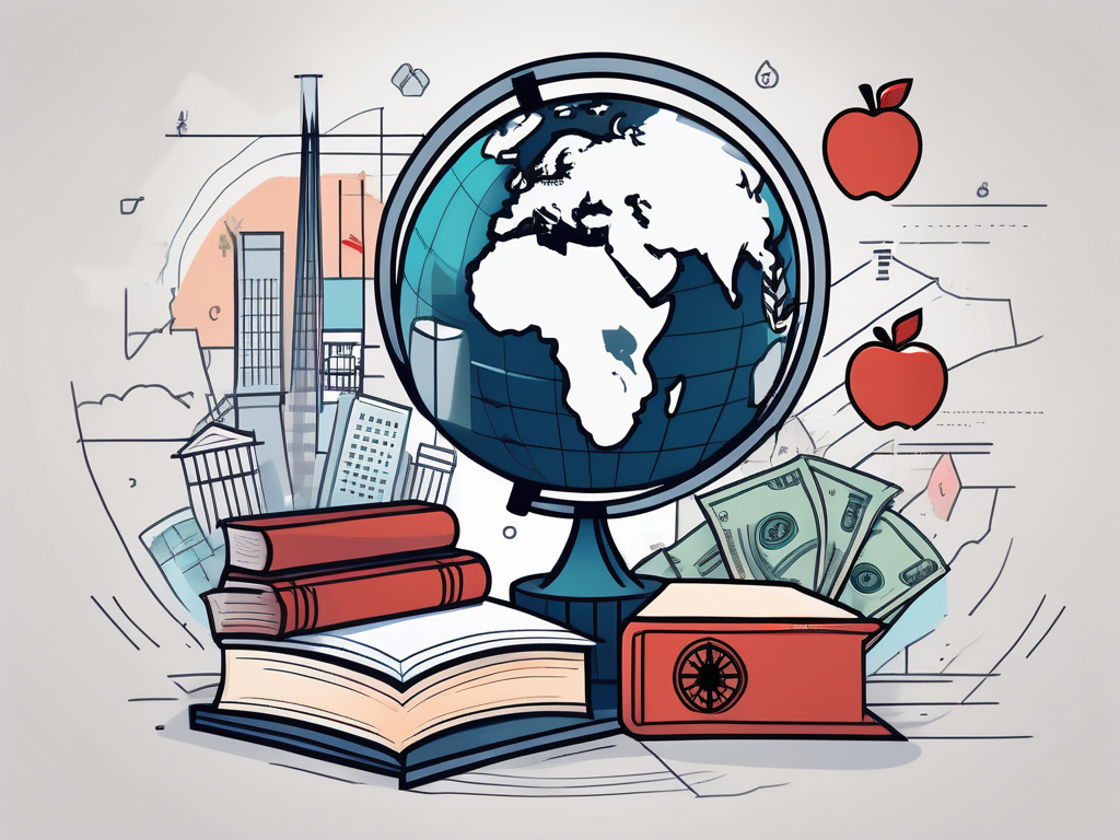 A globe highlighting singapore