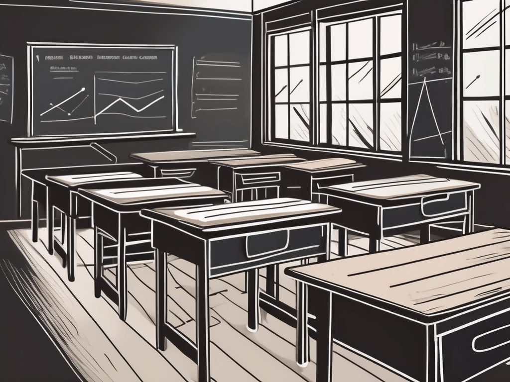 A traditional indonesian classroom setting