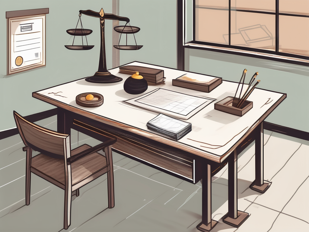 A classroom setting with traditional vietnamese elements