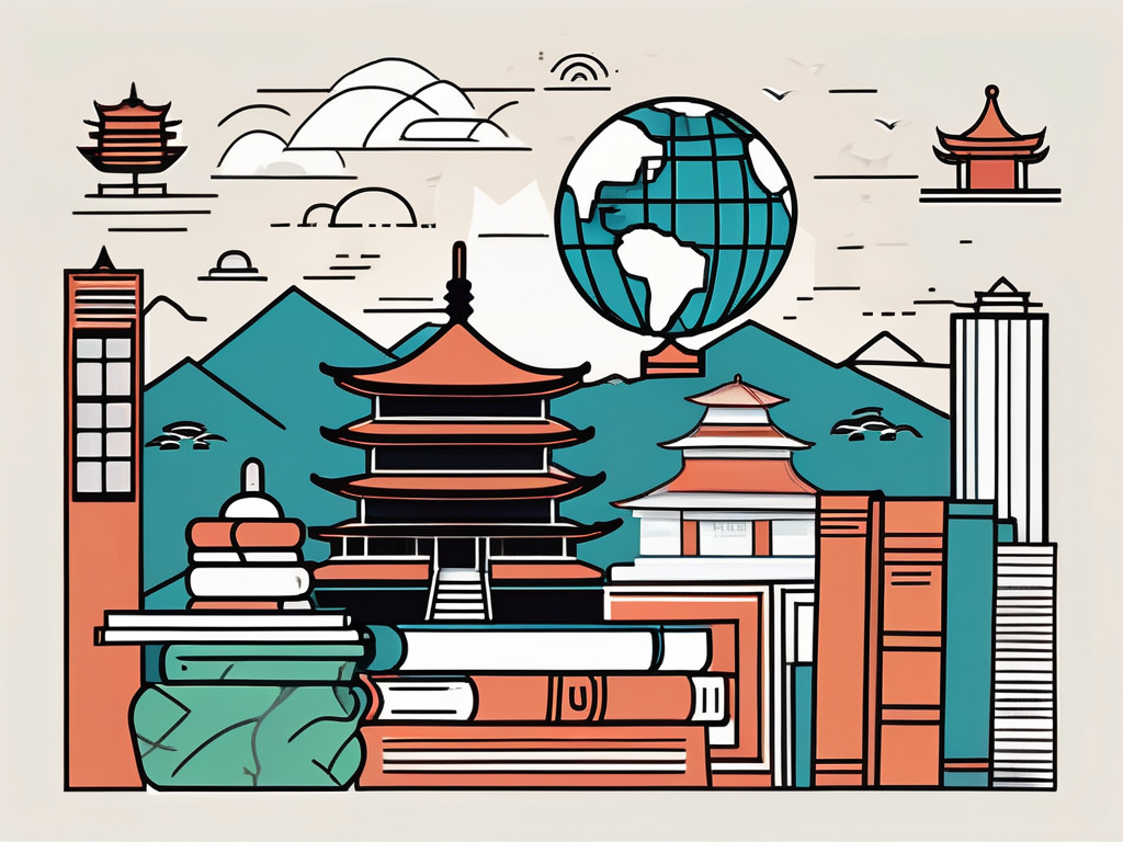 A diverse array of iconic hong kong landmarks