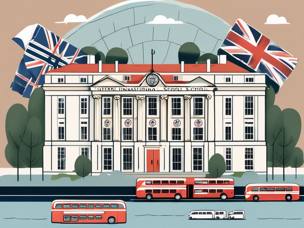 A variety of international school buildings in the united kingdom