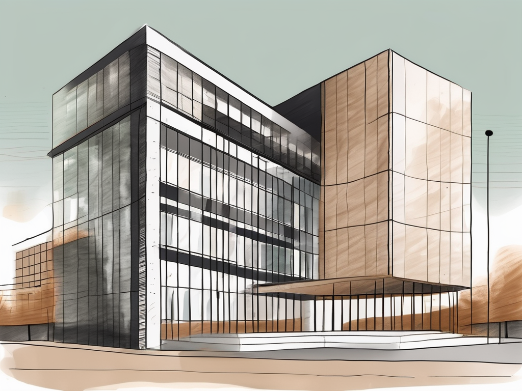 A few international school buildings in madrid with a calendar and a clock