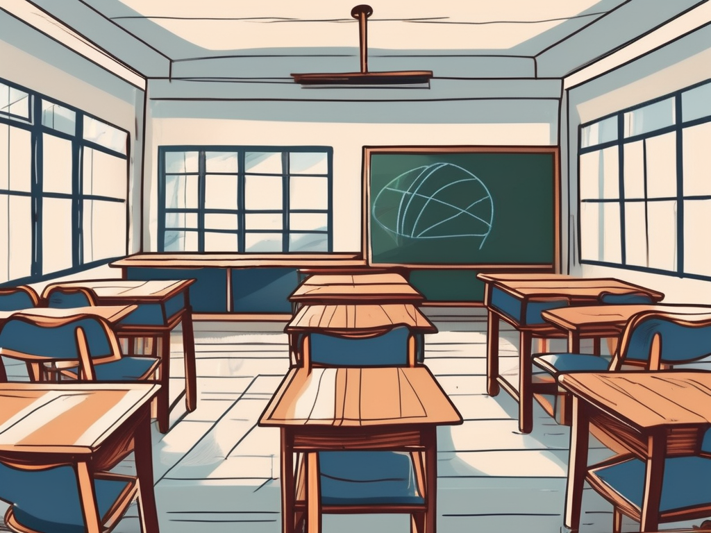 A classroom setting in dubai