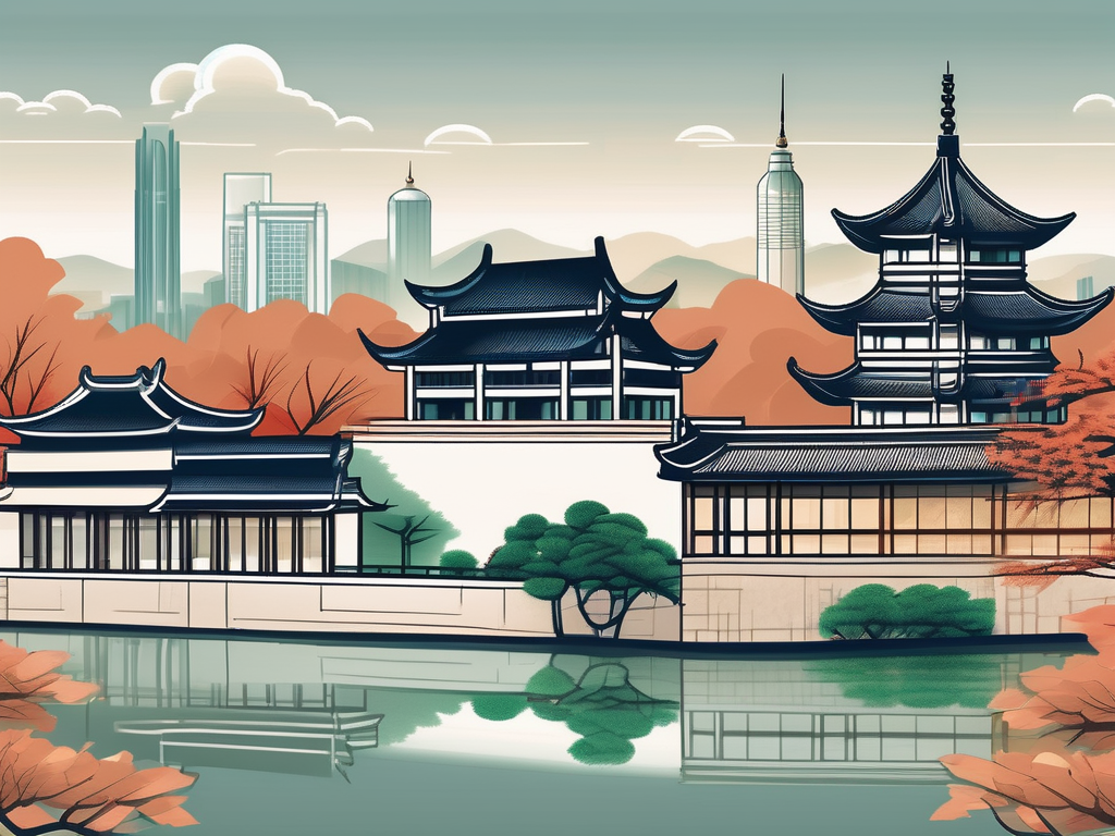 Five different school buildings