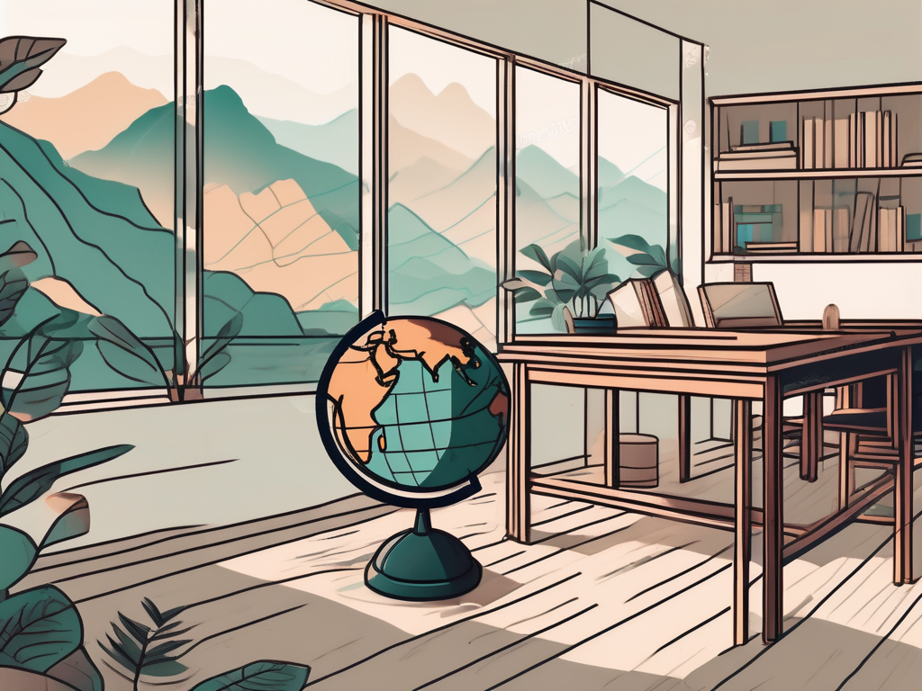 A classroom setting with diverse teaching tools