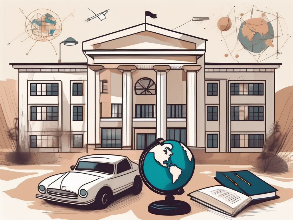 An international school building in cyprus