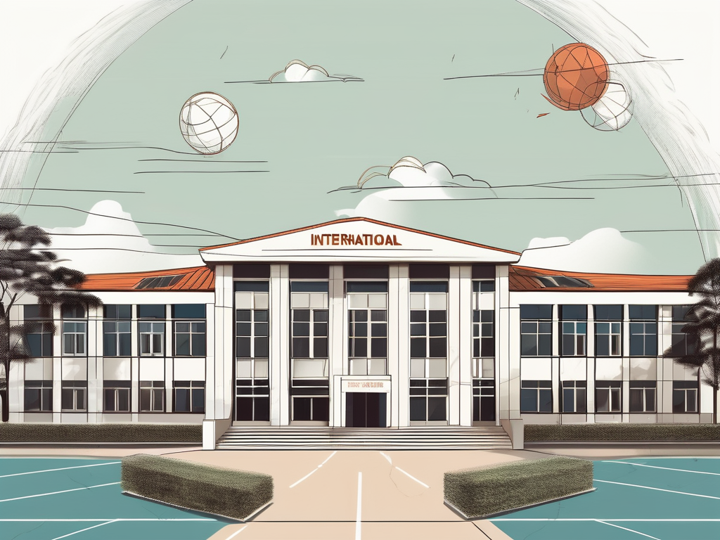 An international school building in ho chi minh city