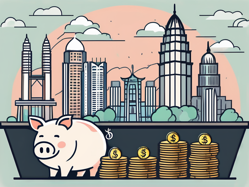 A classroom setting with various teaching materials and a chalkboard