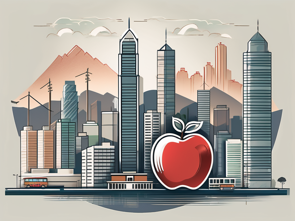 A typical hong kong cityscape with various educational institutions