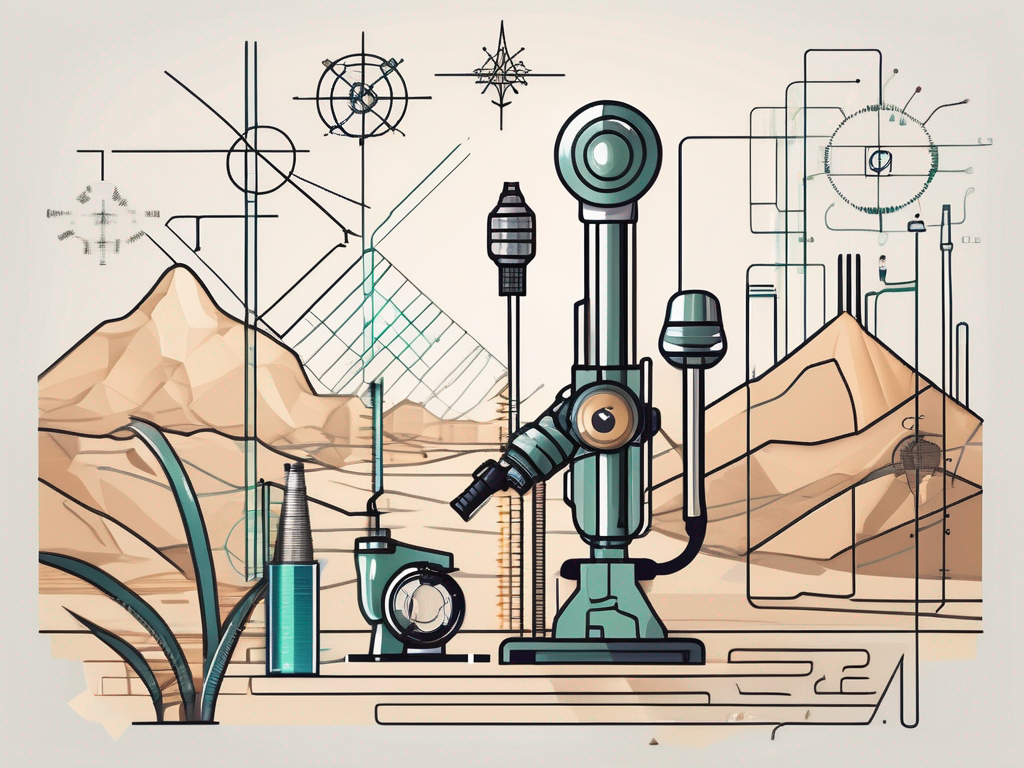 A classroom setting with a globe