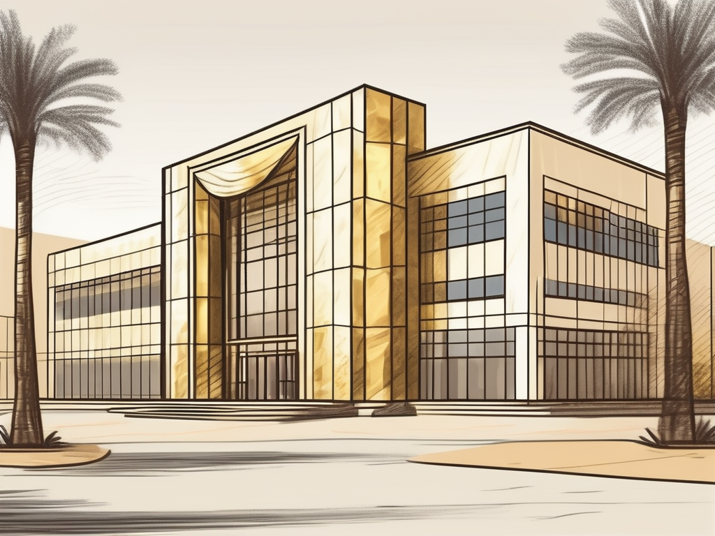 An international school building in saudi arabia