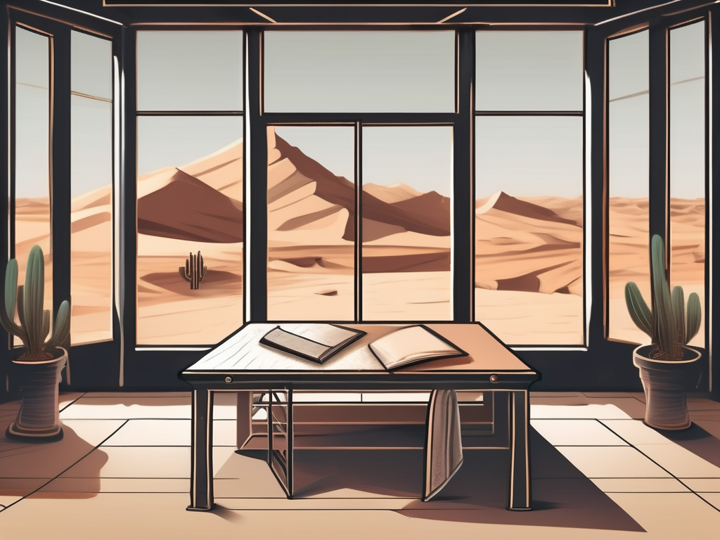 A classroom setting with typical emirati cultural elements