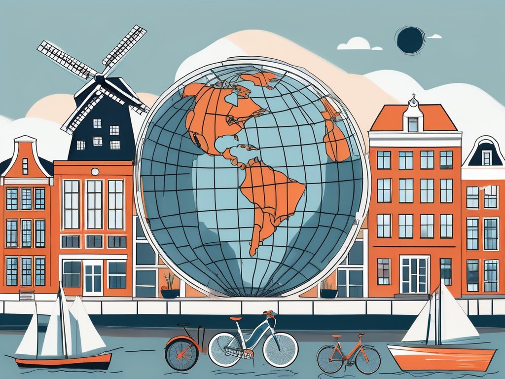 An international school building in amsterdam