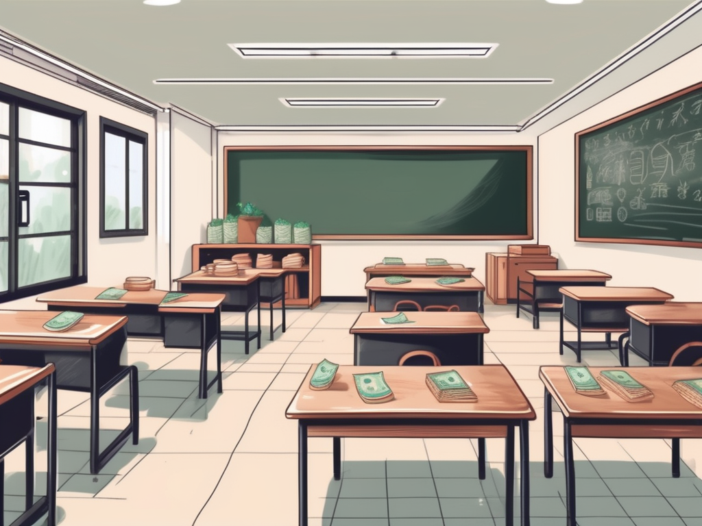 A classroom setting in an international school in chengdu