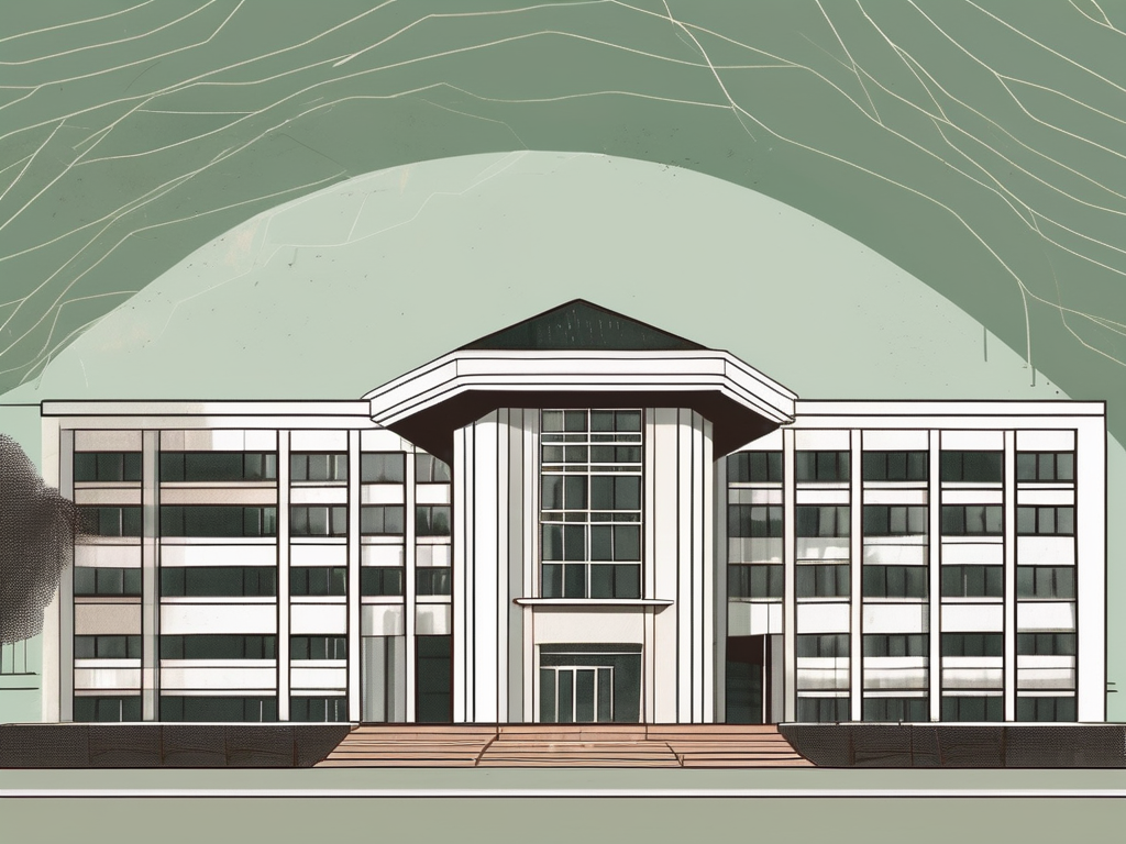 An international school building in amman